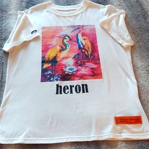 Heron Preston T Shirt Sz Large
